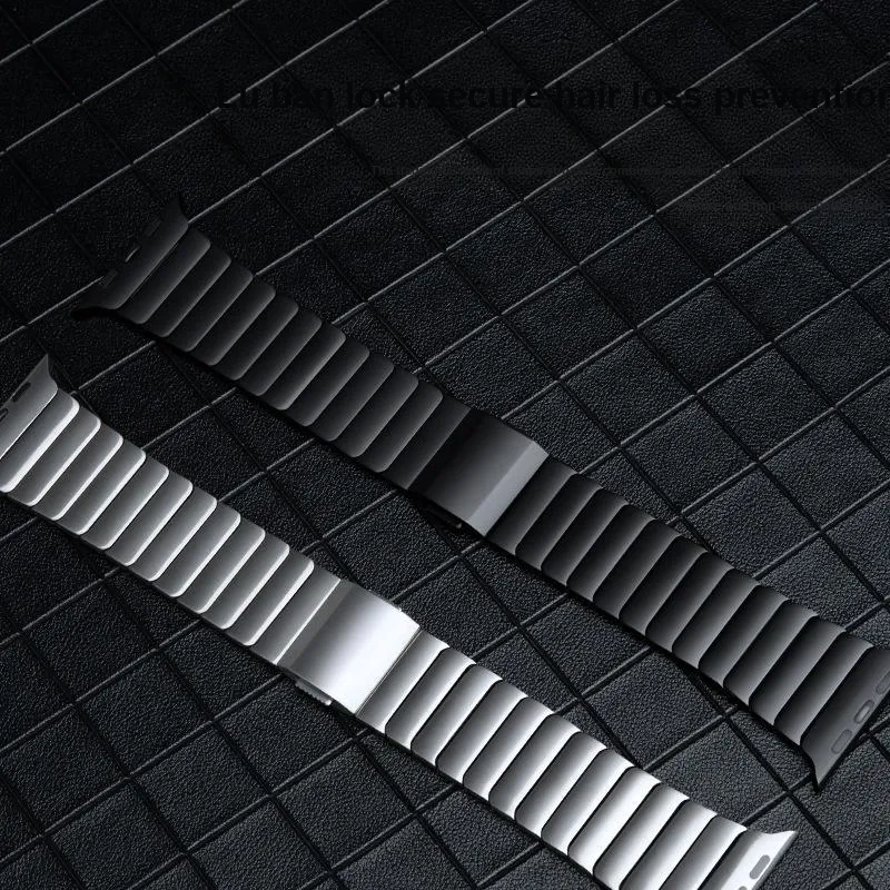 MSSM Watch Band Apple Compatibility Titanium Material-4