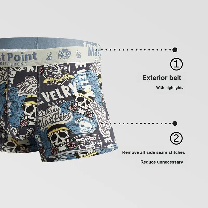 Mast Point Underpants Men's Gift Box Set Included Multicolor-7