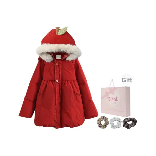 SNBL Красный Женский Пуховик