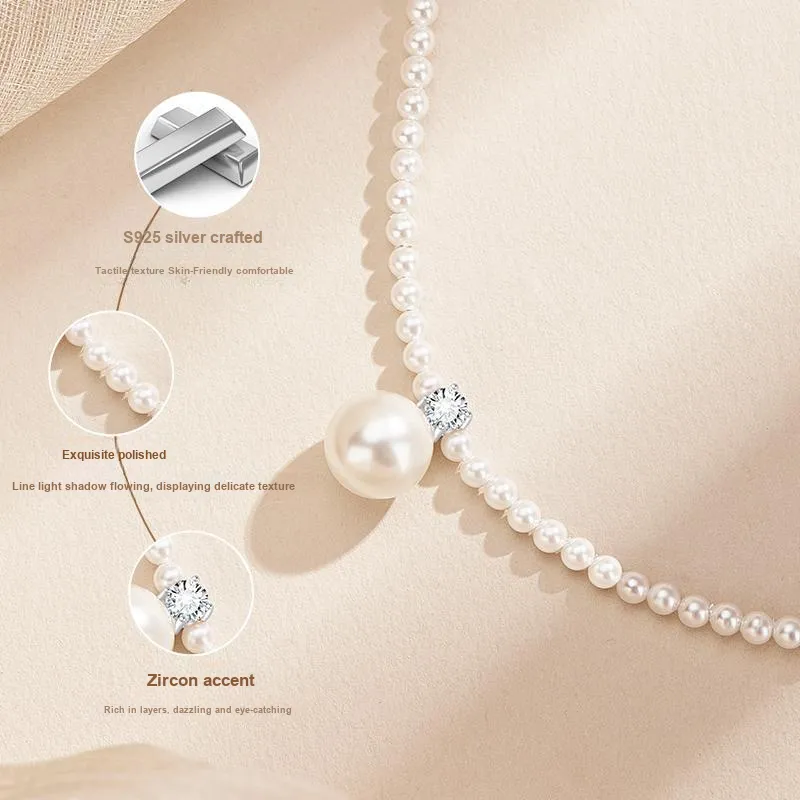 Branded Jewelry Pearl Necklaces Women's-4