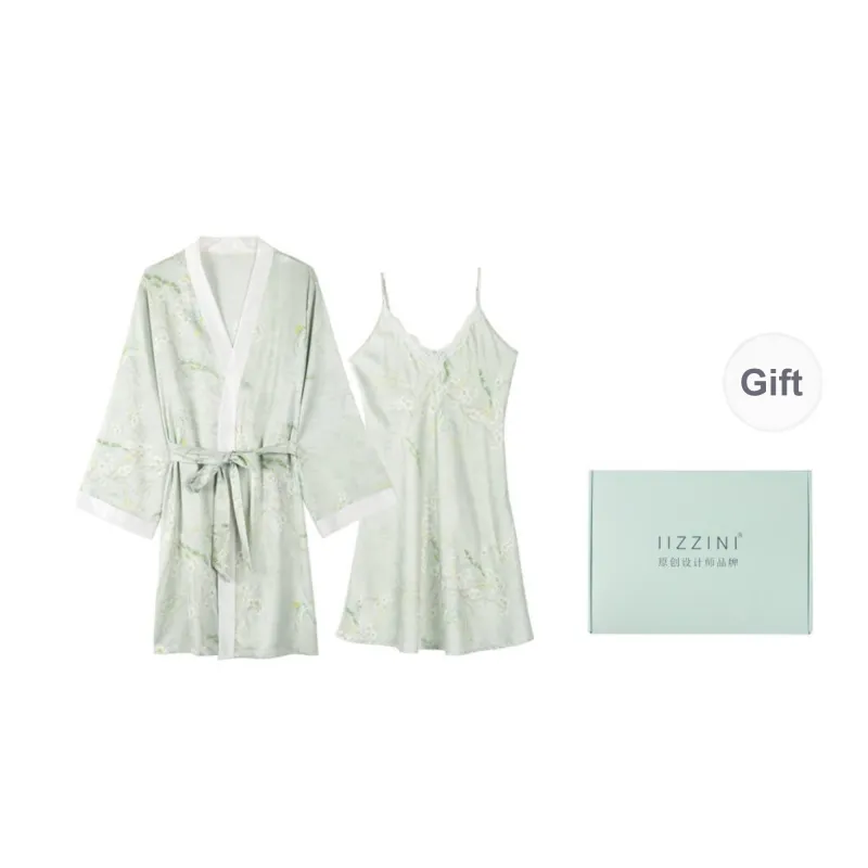 IIZZINI Scenario Pajama Set Women's Print Color-1