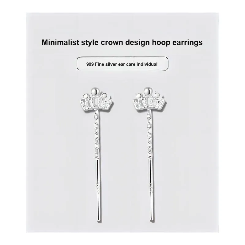 Daisy Dream Full Sterling Silver Drop Earrings Women's-5
