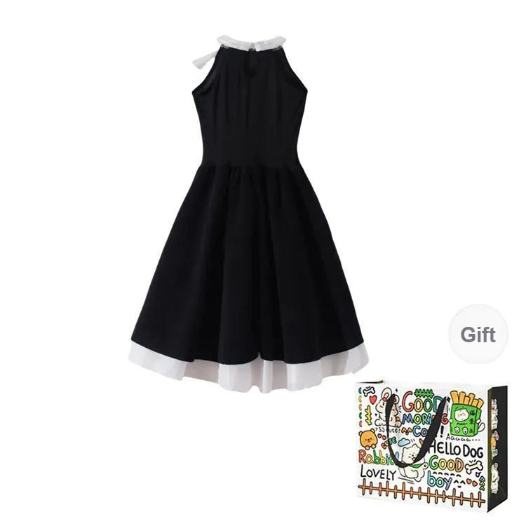 Dippanis Sleeveless Dress Women's Black-1