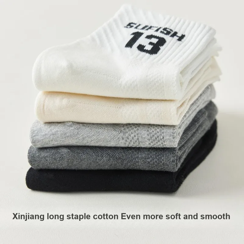 Temooues Mid Calf Socks Men's Combo Set-3