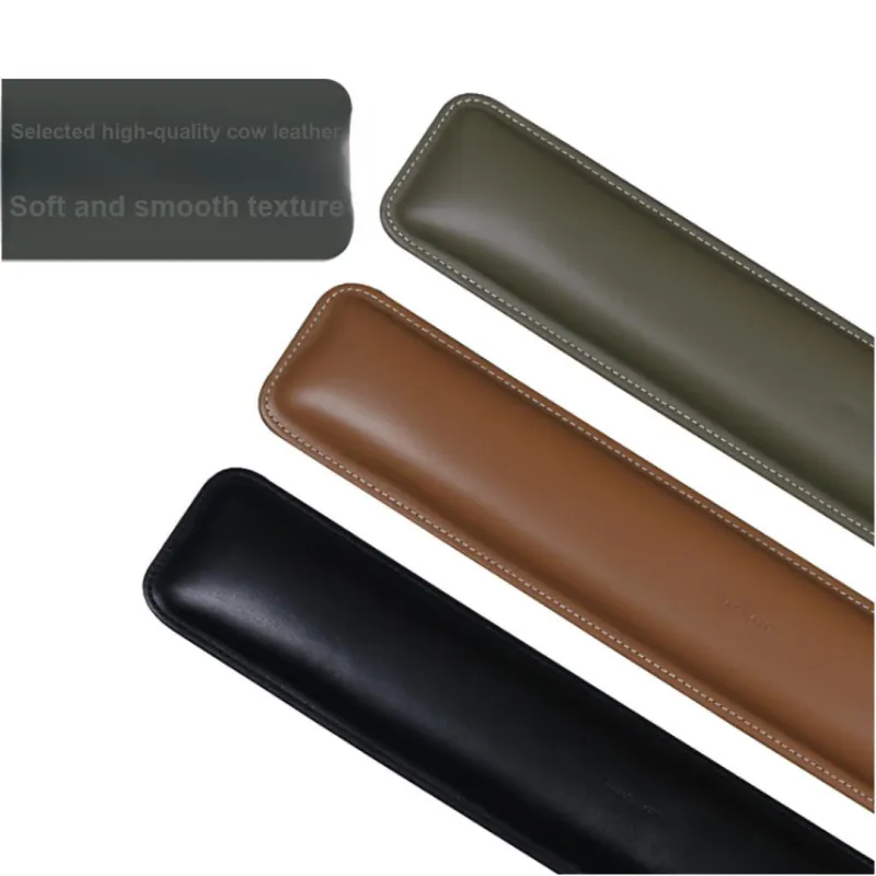 TALLYWOOD Genuine Leather Thickened Table Set All Mouse Pad With Keyboard Rest And Wrist Rest-21