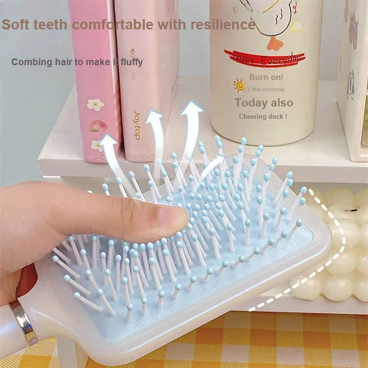Jingda Soft Tooth Mermaid Color Scheme Airbag Comb Anti Static-7