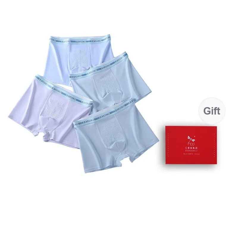 RED DRAGONFLY Cotton Panties Men's 4 Pack-11