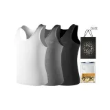 Loose Fit 3 Pack (White+Black+Heather Gray)