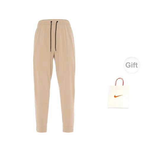 Nike Casual Pants Men Khaki+Gift Bag