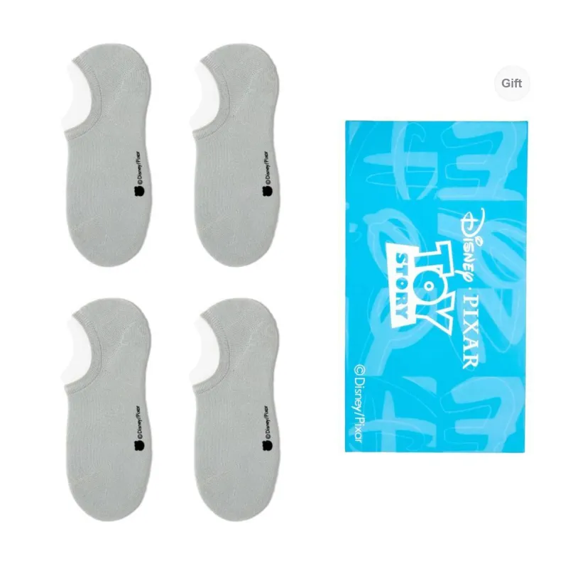 Disney No Show Socks Unisex Box 4 Pack-8