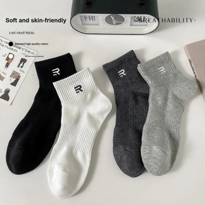 AUGUST Ankle Socks Men's 4 Pack-3