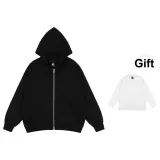 Black (Comes with White Base Layer Sweatshirt)