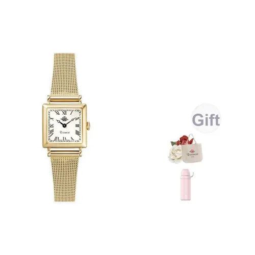 Rosemont Кварцевый механизм Женские часы Белый циферблат