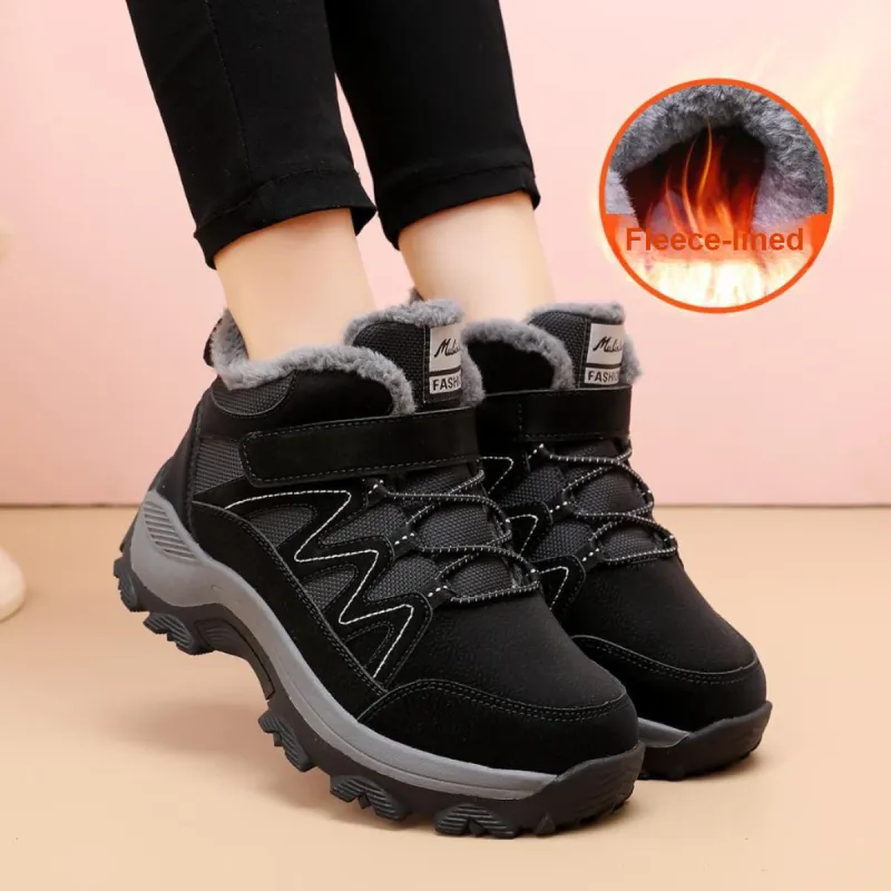Mulinsen Warm Slip-Resistant Snow Boots Women's-1