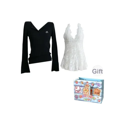 Gentle Welcome Повседневный Костюм Женская T-Рубашка + Майка