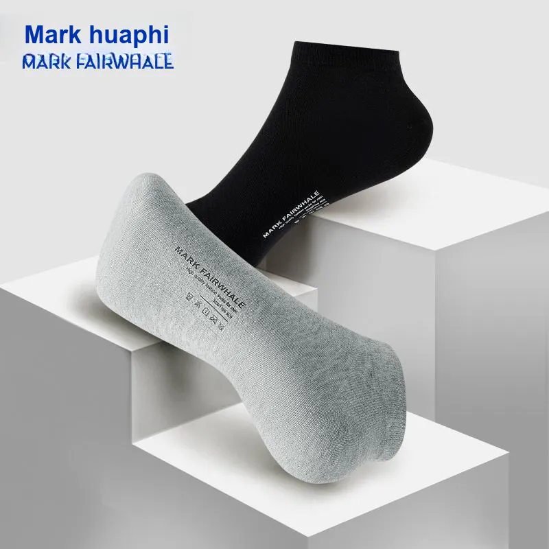 FAIRWHALE Ankle Socks Men's Box 4-Pack-7
