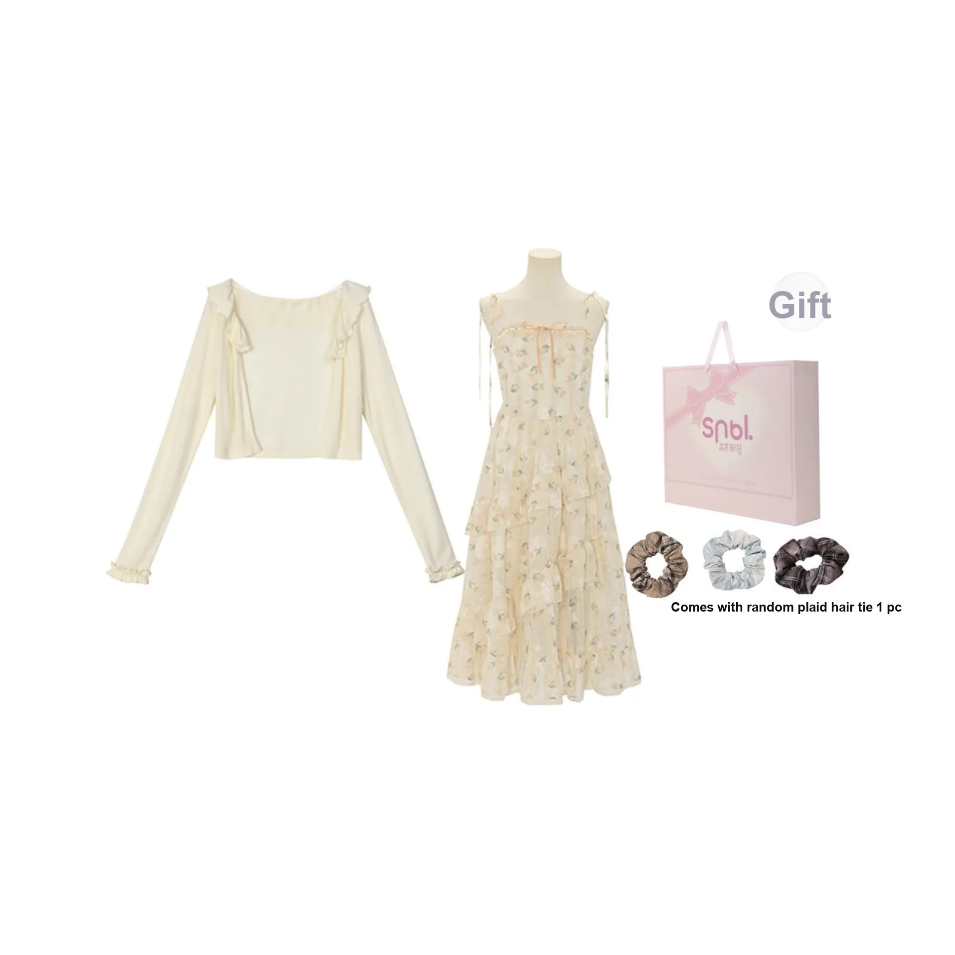 SNBL Two Piece Skirt Sets Women's
