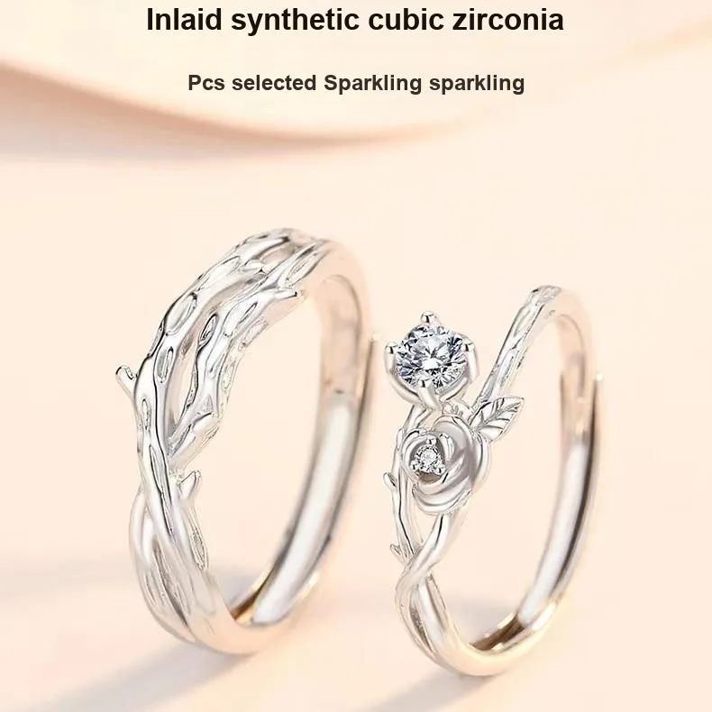 GUDUD Romantic Elegance Rings Unisex-2