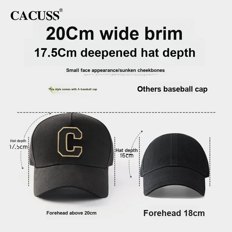 CACUSS Junior 100% Cotton Baseball Caps Men's-2