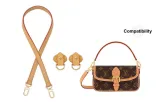 [Underarm Shoulder Strap]Beeswax 1.1cm Width 65cm+Abrasion-Resistant Buckle