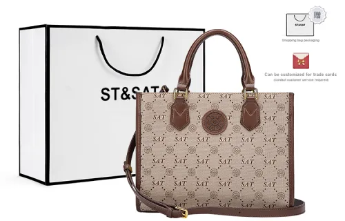 ST&SAT Handbags Coffee