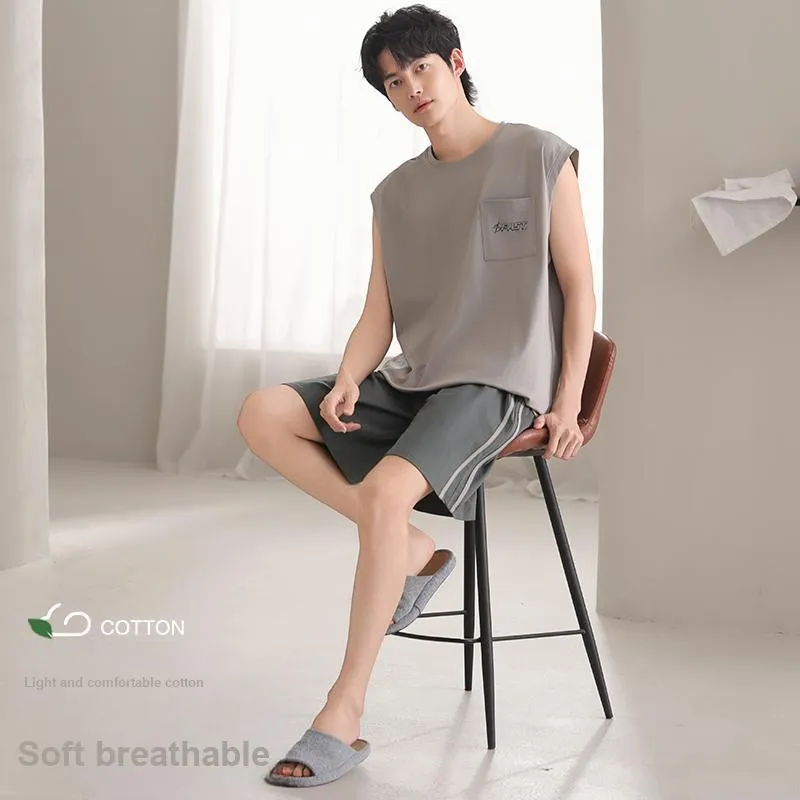 ROMANTIC·SPRING Pajama Set Men's-2