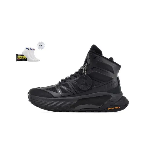 JNDO Rebound Street Shoes Unisex Black JNDO Rebound Уличная обувь Унисекс Черный