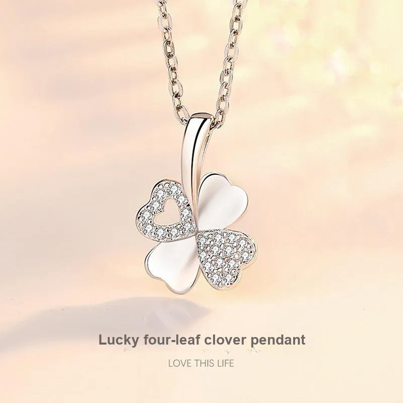 High Quality 925 Sterling Silver Necklace Fashion Necklace Women's-1