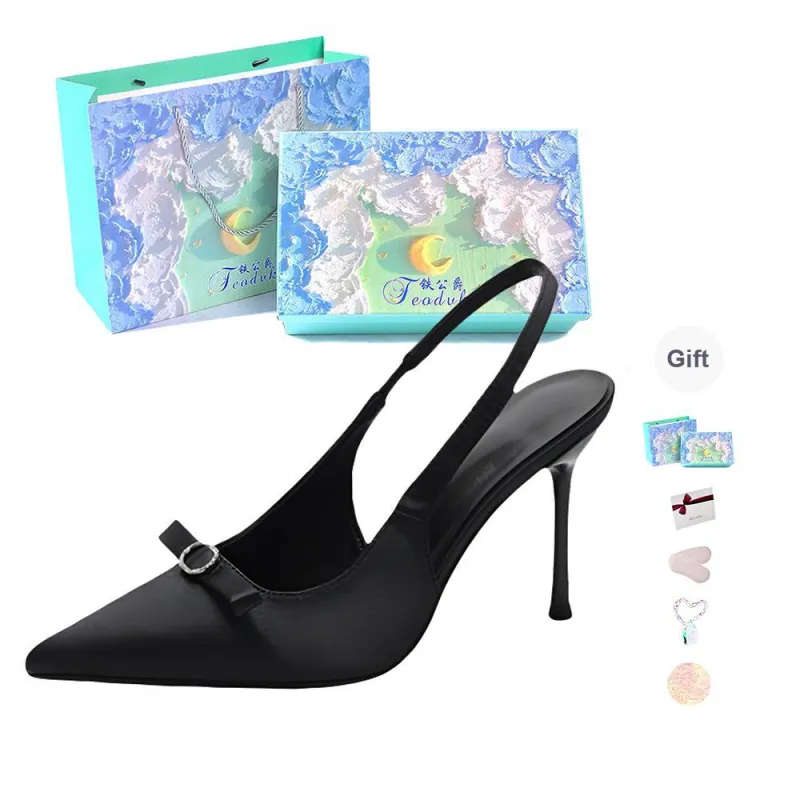Feo Dvke Slim Heel High Heels Women's Gift Box Set-9
