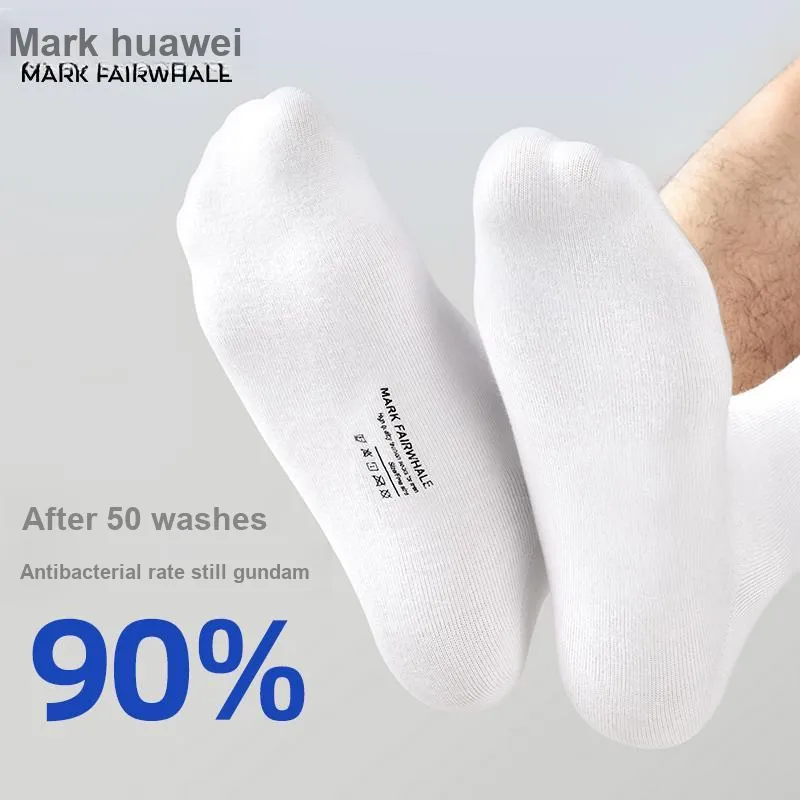 FAIRWHALE Knee High Socks Unisex 5 Pack-3