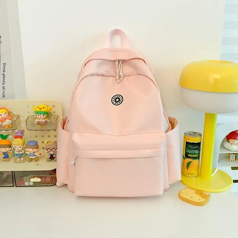 Kewuku Nylon Fabric Backpack Unisex Multicolor-18