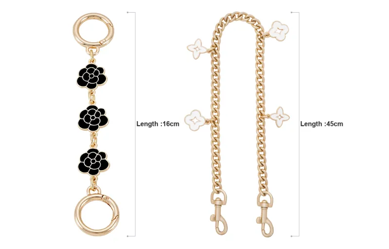 Lan Bao Fan Metal Alloy Bag Accessory Women's Multicolor-56