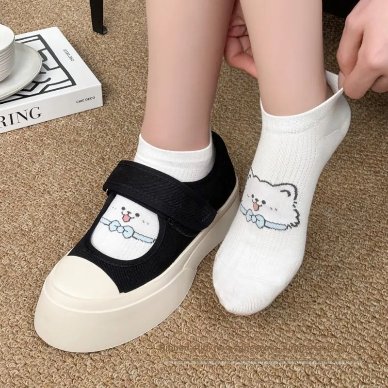 JIAZINI No Show Socks Women's 4 Pack-9