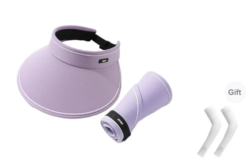 PEAK Guochuang Series Polyester Sun Protection Hats Unisex Macaron Color-12