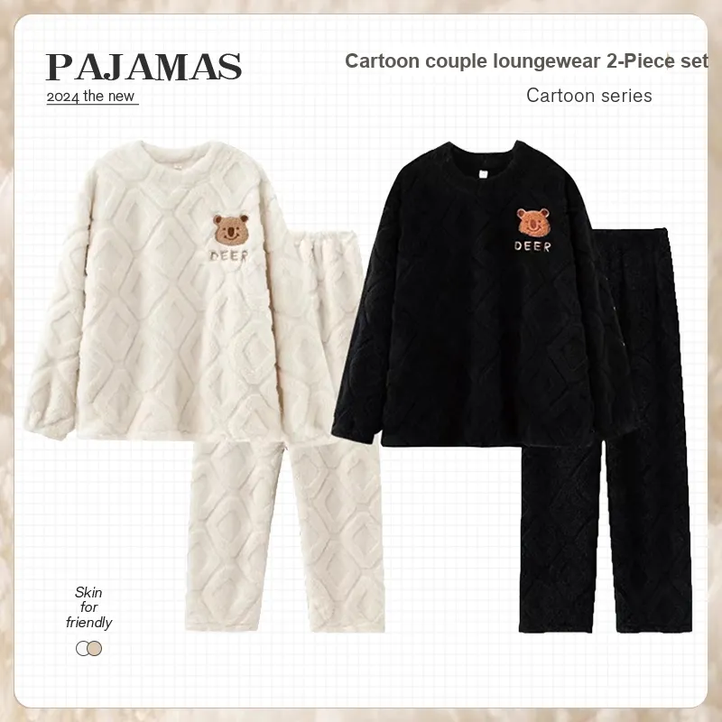 O'MESIK Pajama Set Unisex Image Color-2