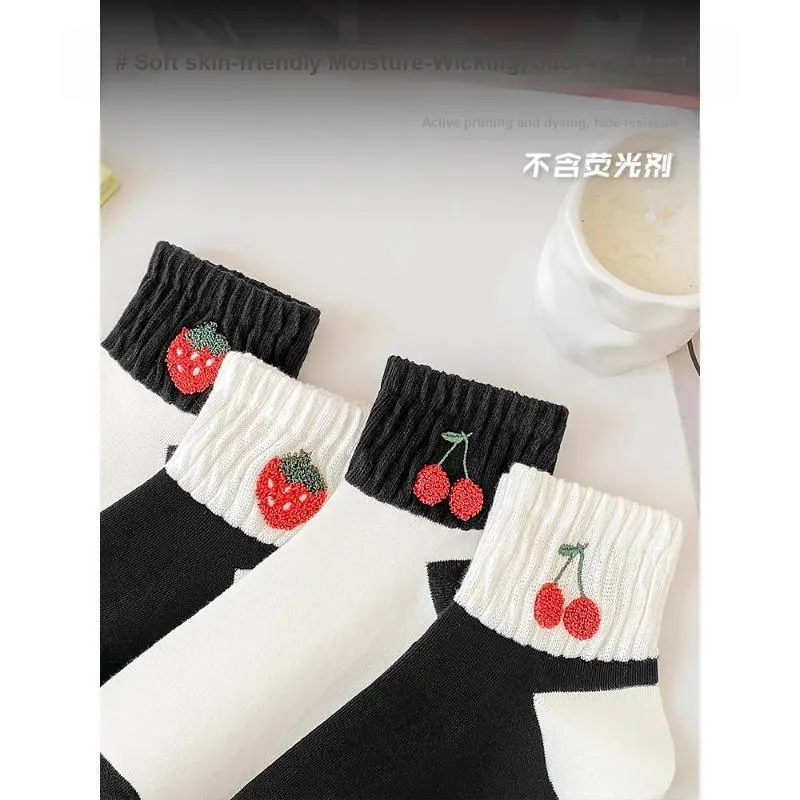 SALOATO Ankle Socks Women's 4 Pack-2