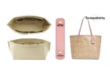 City33 Pink Shoulder Pads+Beige Liner