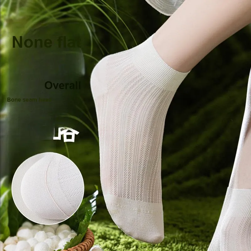 JIAZINI Ankle Socks Women's 4 Pack-11