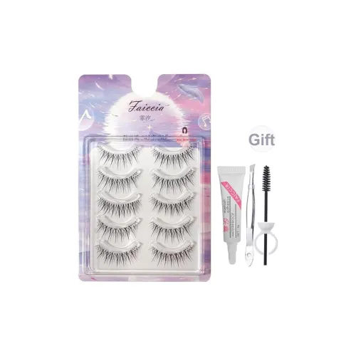 FAICCIA Тайский макияж Перекрестная комбинация Искусственные ресницы Клей Версия