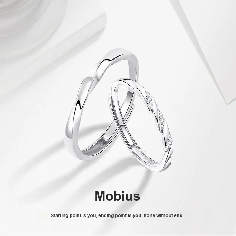MISS TOOYA S999 Fine Silver Rings Unisex-1
