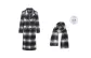 Black, White, Gray (Includes Scarf)