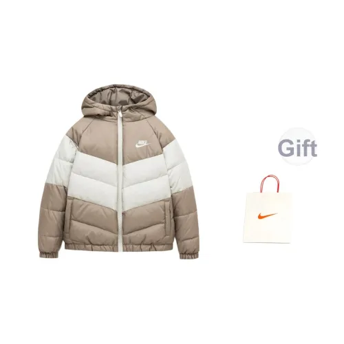 nike Пуховик Темный хаки для детей 3-7 лет