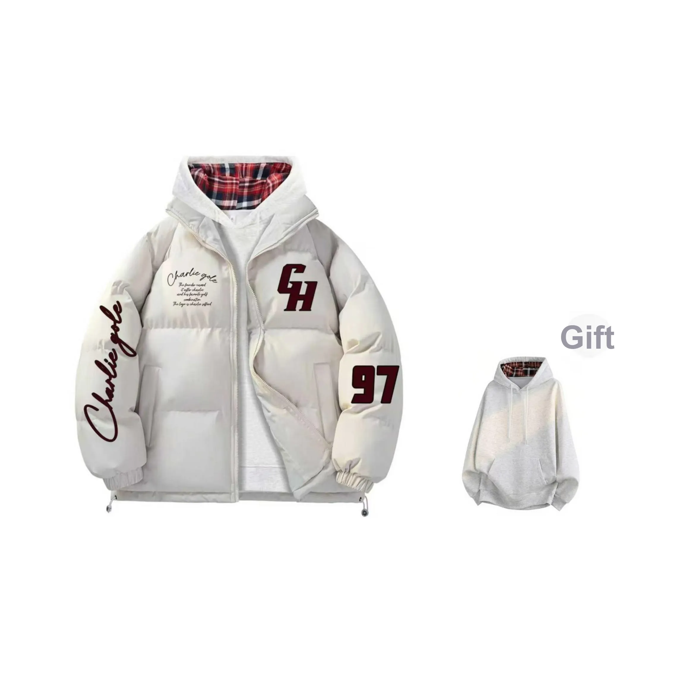 CHARLIE GOLF Пуховик Унисекс