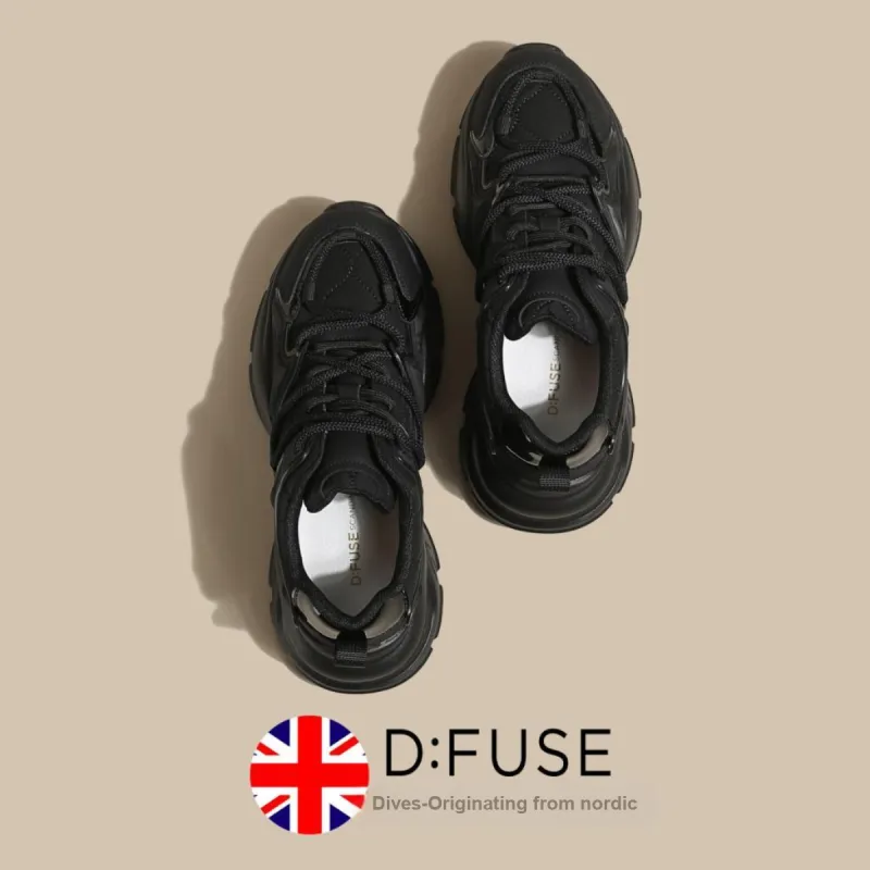 D:FUSE SCANDINAVIA Height Increasing Lightweight Low-Top Chunky Sneakers 6.5cm Women's-3