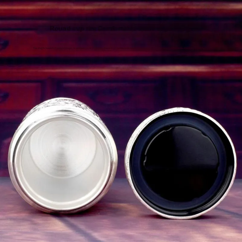Yu Yin 999 Fine Silver Insulated Cups Men's-4