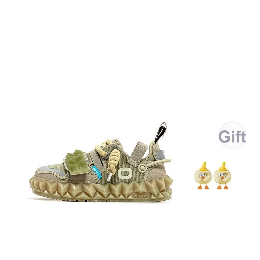 OETZI Ice Mountain Series 1 Skateboard Shoes Unisex Low top Green