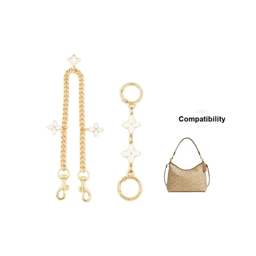 Metal Bag Strap Women's Gold Tone Металлическая сумка ремень женский золотой тон