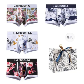 Lanza Underwear Gift Box Set Men's 4 Pack