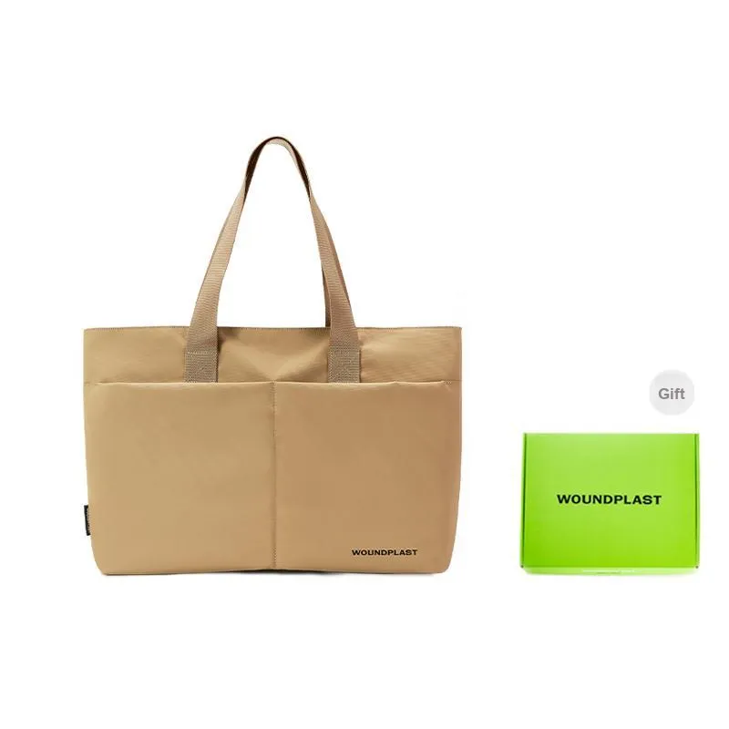 WPT PU Nylon Portable Crossbody Bag Shoulder Bag Large Size Unisex Black/White/Khaki/Green/Pink/Purple-10