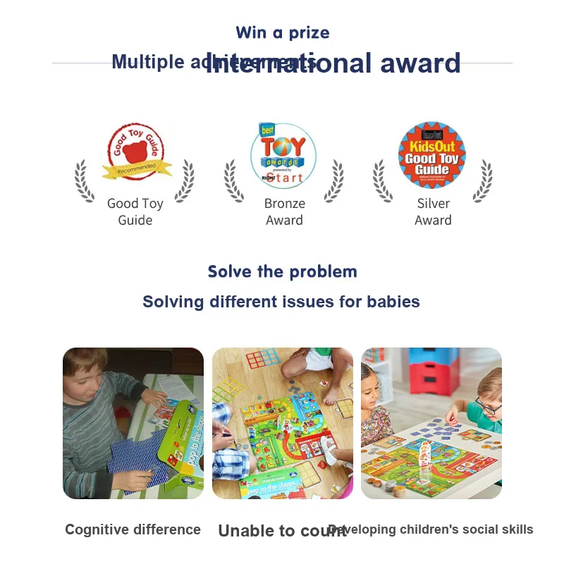 KUAIMANHU Popular Store OrchardToys Shopping Logic And Brain Benefits Board Games-3